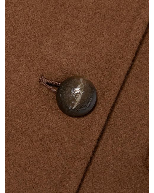 Veste Raccourcie En Laine Mélangée Lyssa Veronica Beard en coloris Brown