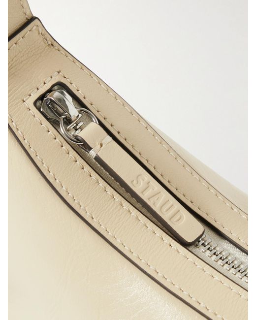 Staud Natural Owen Schultertasche Aus Leder