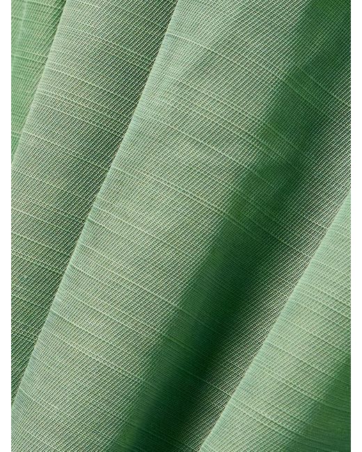 D'Estree Green Irving Maxirock Aus Twill Mit Falten
