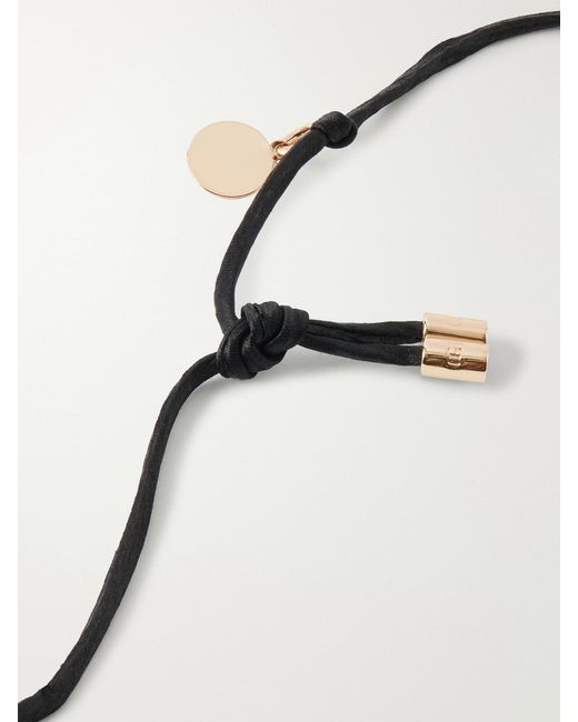 Gabriela Hearst Natural Tone Cord Necklace