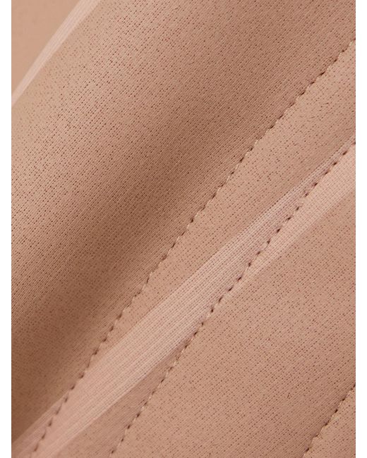 Spanx White Supersculpt Totalcontour Open-Bust Camisole