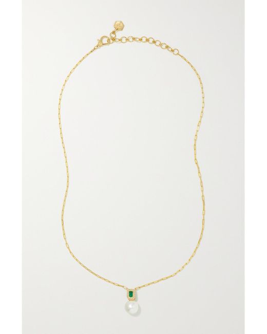 SHAY Natural 18-Karat Multi-Stone Necklace