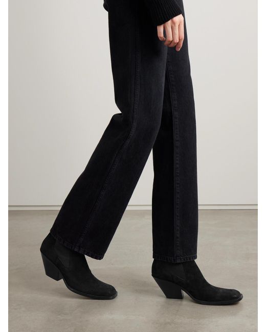 Bottines En Daim Austin Khaite en coloris Black