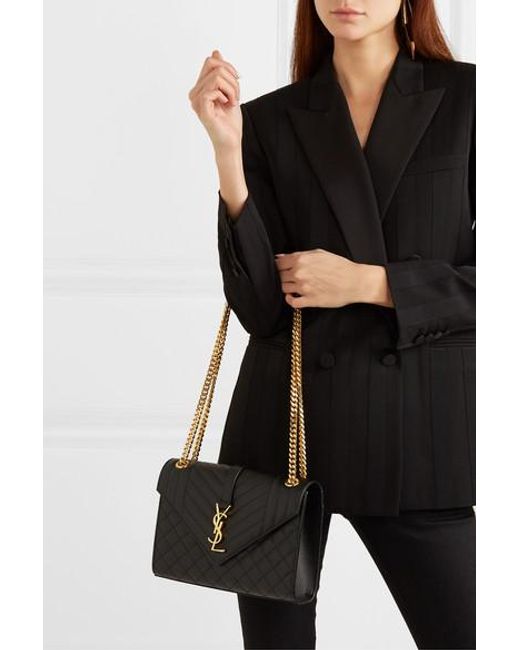 saint laurent envelope medium shoulder bag