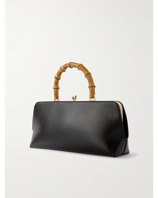 Sac À Main En Cuir Bamboo Jil Sander en coloris Black