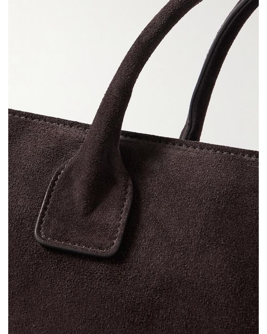 Nili Lotan Black Bianca Suede Tote