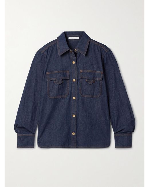 Zimmermann Blue Illuminate Jeanshemd