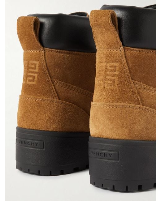 Givenchy Brown Trekker Ankle Workboots
