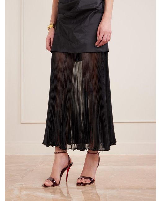 Christian Louboutin Red Miss Z 100 Sandalen Aus Lackleder