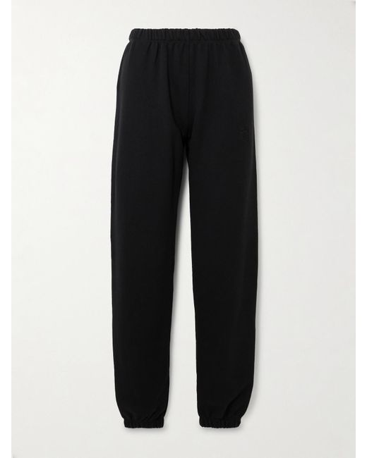 ÉTERNE Black Jogginghose Aus Jersey Aus Einer Baumwoll-Modalmischung