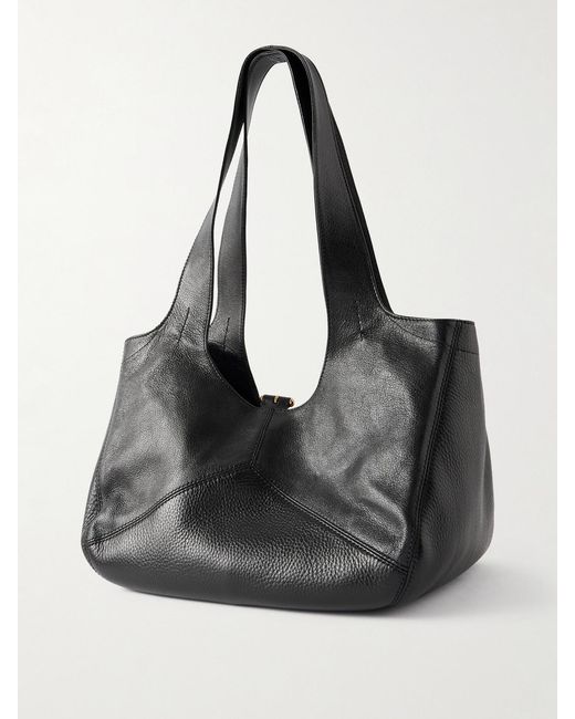 Chloé Black Balloon Leather Tote