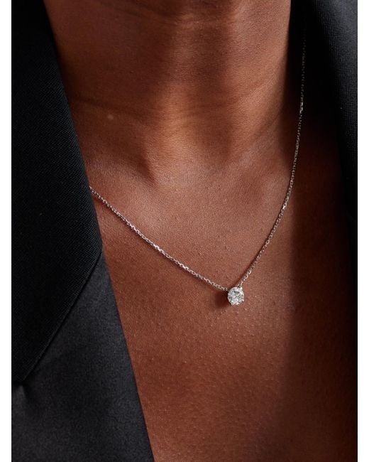 David Morris Natural 18-Karat Diamond Necklace