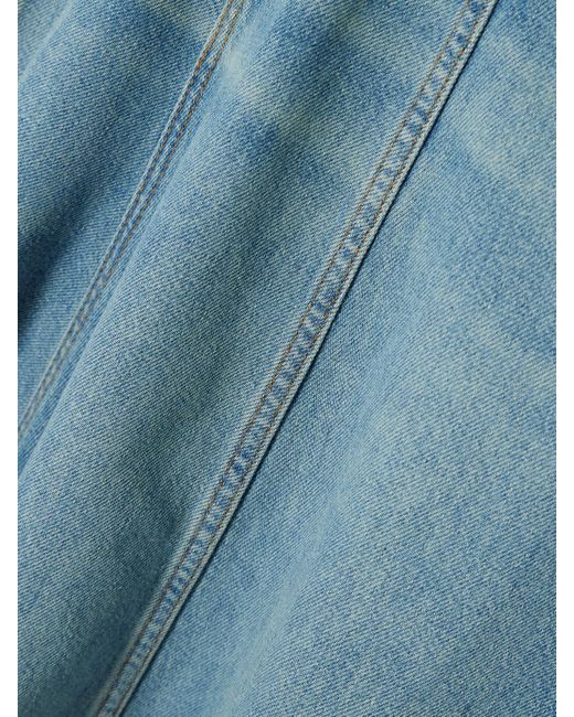 Haikure Blue Serenity Midi-Jeansrock