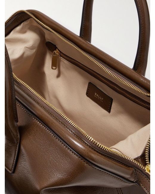 Bally Brown Belle Small Leather Tote