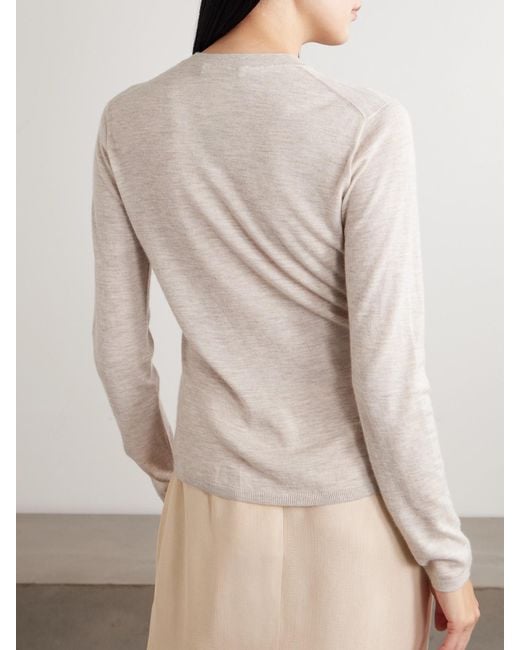 Max Mara Natural Pittura Cashmere Sweater