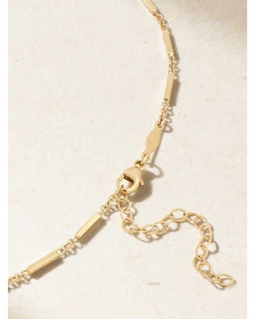 Jacquie Aiche Natural Butterfly 14-Karat Diamond Necklace