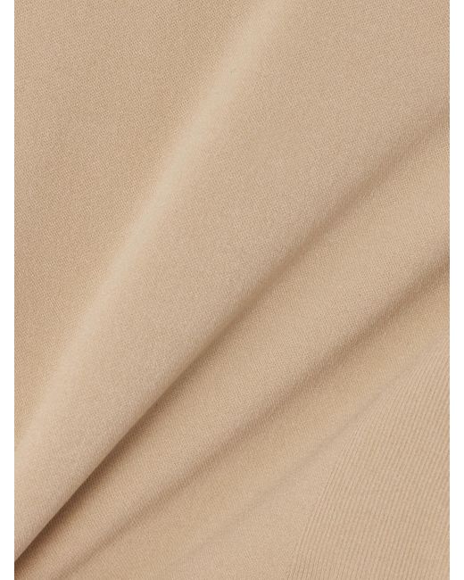 Skims Natural Seamless Sculpt High-Waisted Thong – Clay – Hoch Sitzender String