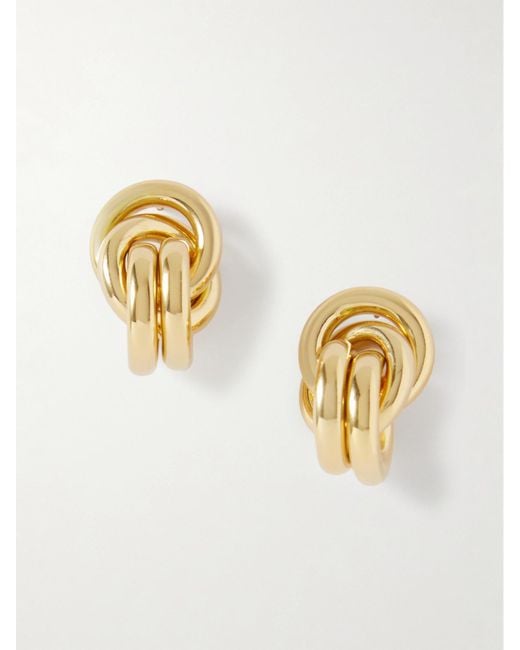 LIE STUDIO Metallic The Vera Vermeil Earrings