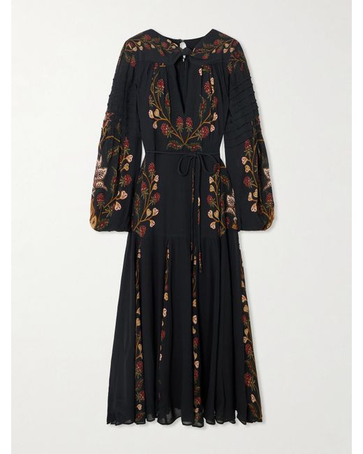 farm rio lace floral midi dress Michael Costello x REVOLVE Midi Dress – Closet Club main image 0