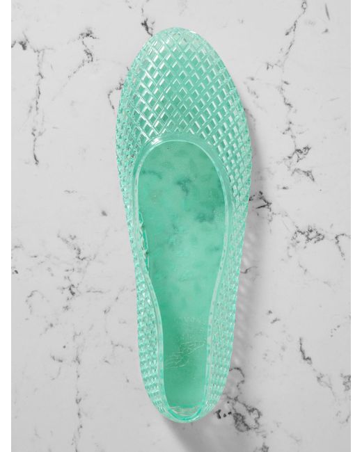Ancient Greek Sandals Green Iro Ballerinas Aus Pvc