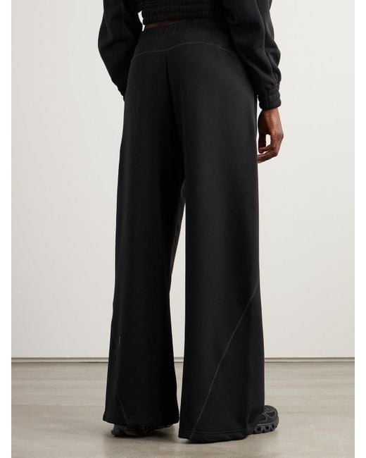 On Shoes Black Fka Twigs Club Jogginghose Mit Weitem Bein Aus Jersey Aus Einer Baumwollmischung
