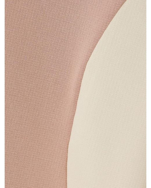 Moncler Pink Color-Block Stretch-Jersey Base Layer