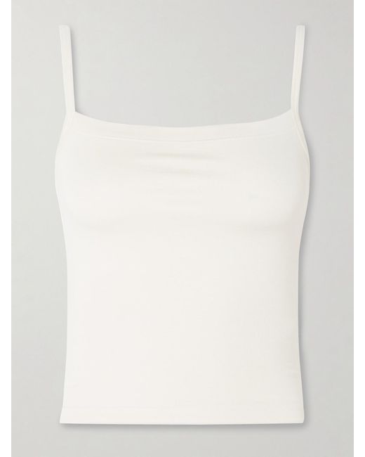 ÉTERNE Natural Stretch-Modal Jersey Tank
