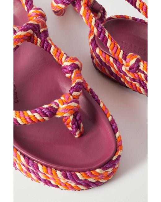 Isabel Marant Red Espadrilles