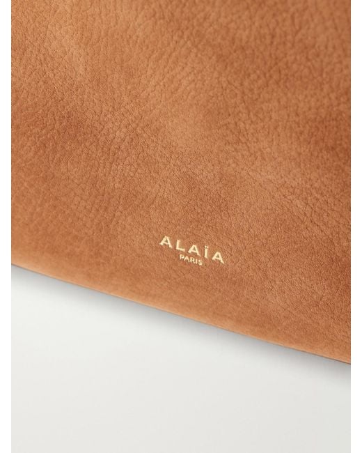 Alaïa Brown Nubuck Tote