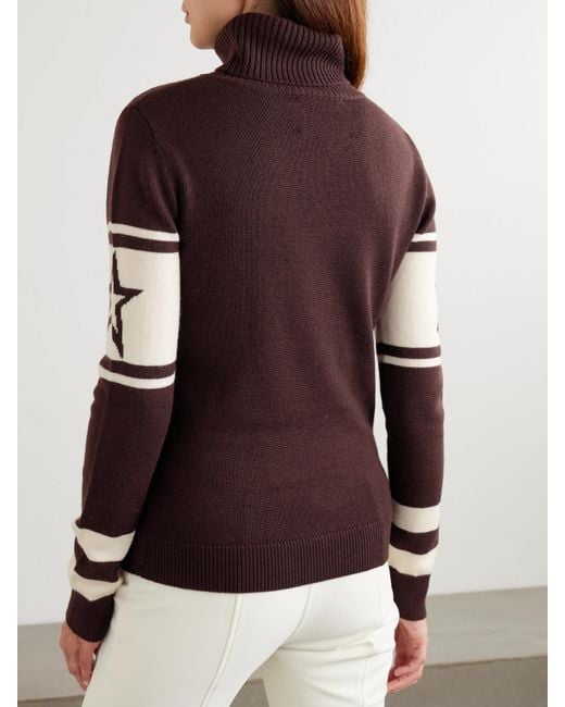 Perfect Moment Brown Schild Sweater