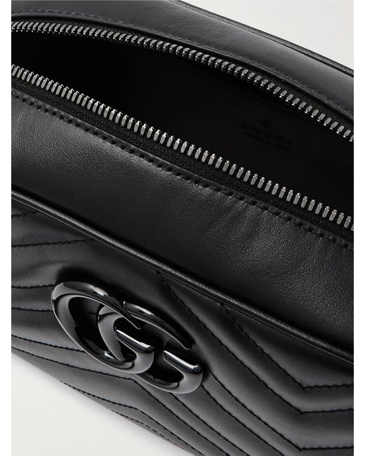 Gucci Black Schultertasche MARMONT 2