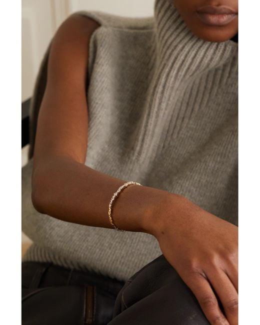 Suzanne Kalan Natural 18-Karat Diamond Cuff