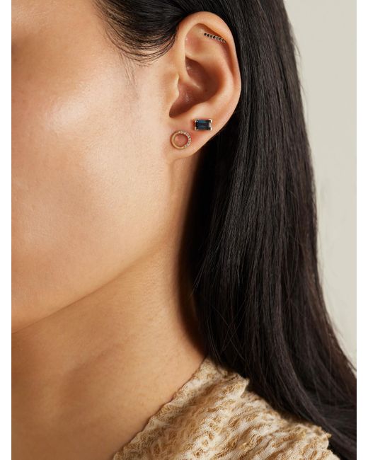 Melissa Joy Manning Natural 14-Karat Recycled Diamond Earrings