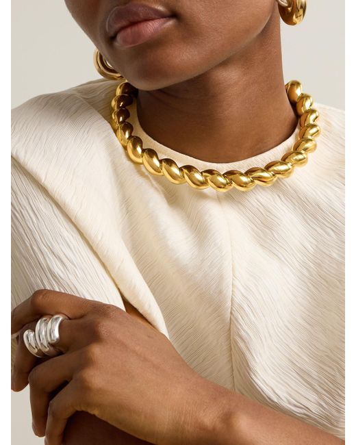 Collier En Vermeil Curl Uncommon Matters en coloris Metallic
