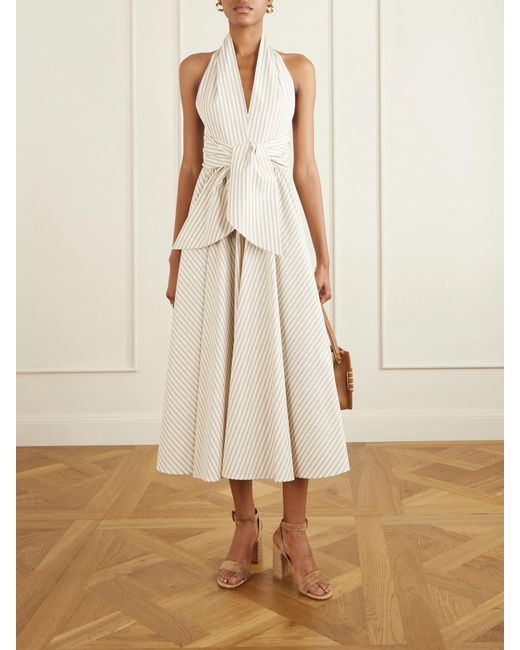 Gianvito Rossi Natural Luana 85 Suede And Raffia Sandals