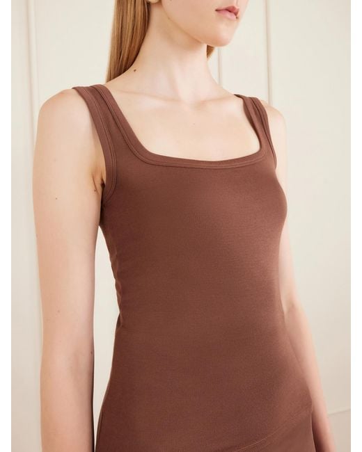 The Park Brown Sawyer Cotton Tank