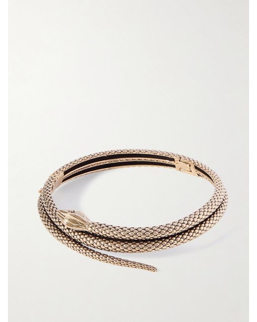 Chloé Natural Kette Aus Goldfarbenem Metall