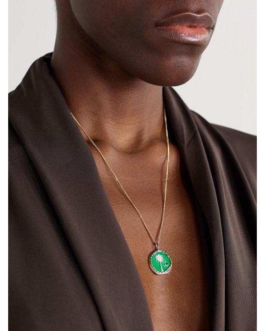 Pascale Monvoisin Green Kette Aus 9 Karat Mit Tsavoriten