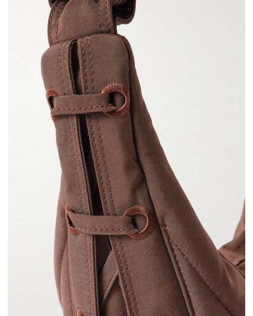 Sac Porté Épaule En Toile Matelassée Soft Game Small Lemaire en coloris Brown