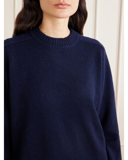 Loulou de Saison Blue Baltra Cashmere Sweater