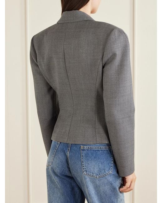 Magda Butrym Gray Wool Blazer