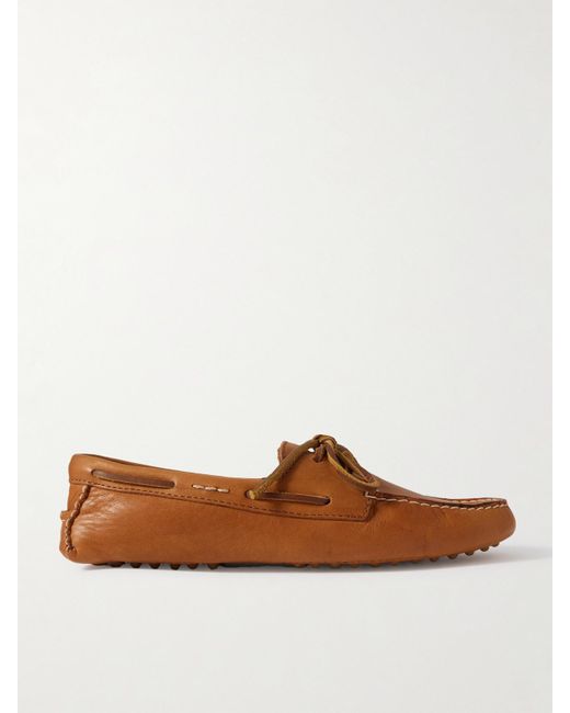 Polo Ralph Lauren Brown Leather Loafers