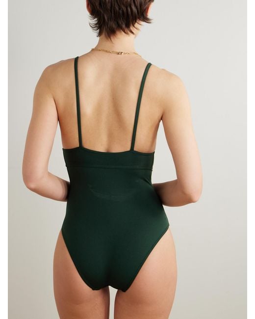 Eres Green Les Essentiels Larcin Swimsuit