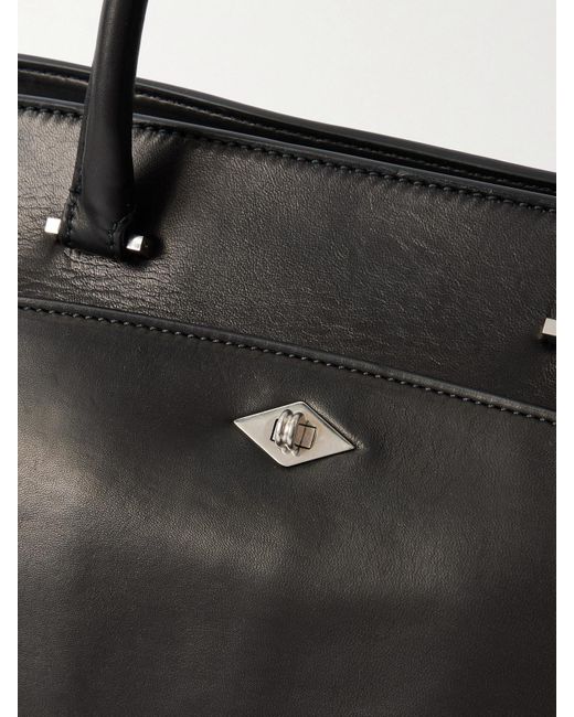 Metier Black Private Eye Leather Tote