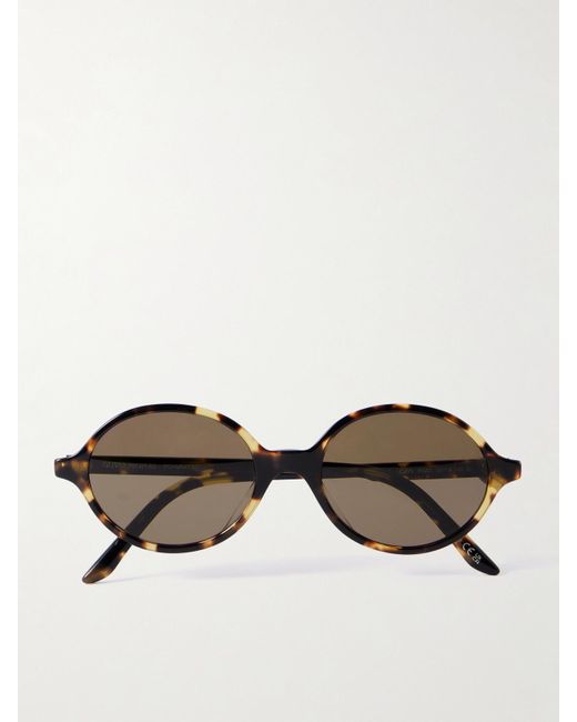 Oliver Peoples Multicolor Khaite 1989C Round-Frame Acetate Sunglasses