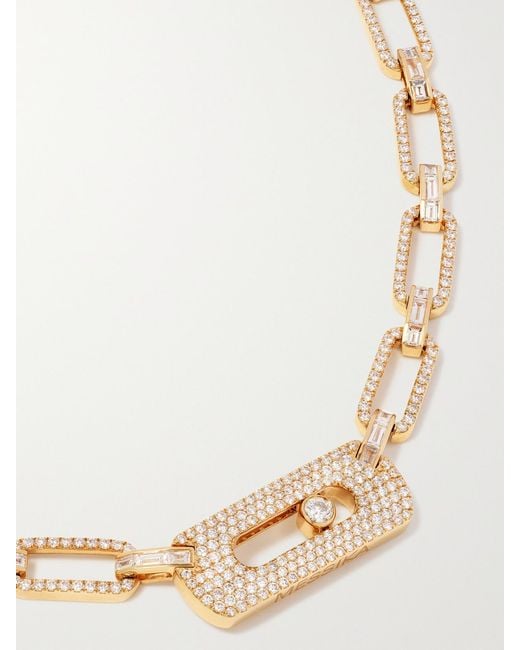 Messika Natural My Move 18-Karat Diamond Necklace