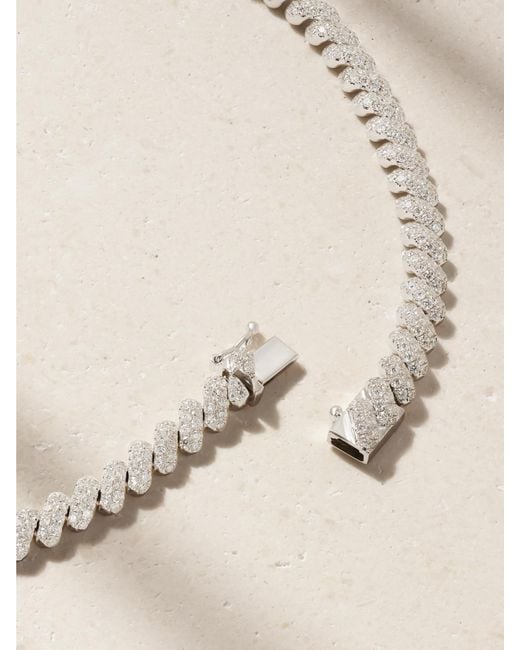 Anita Ko Natural 18-Karat Diamond Necklace