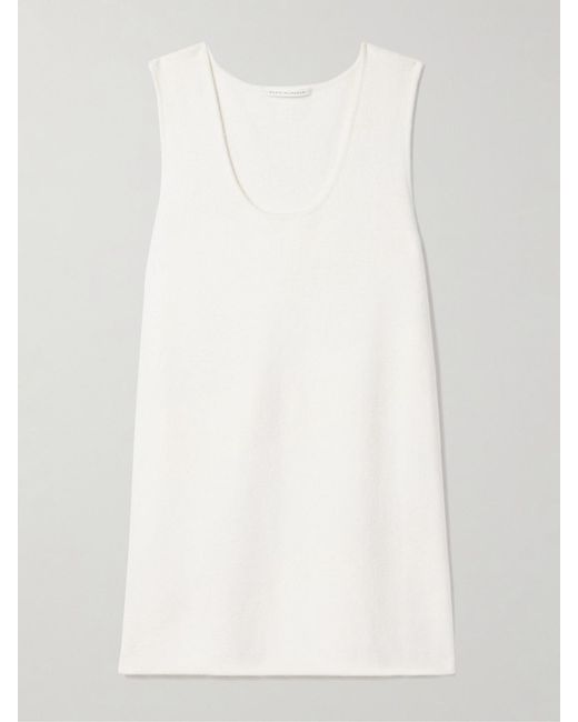Maria McManus White Organic Cotton Tank