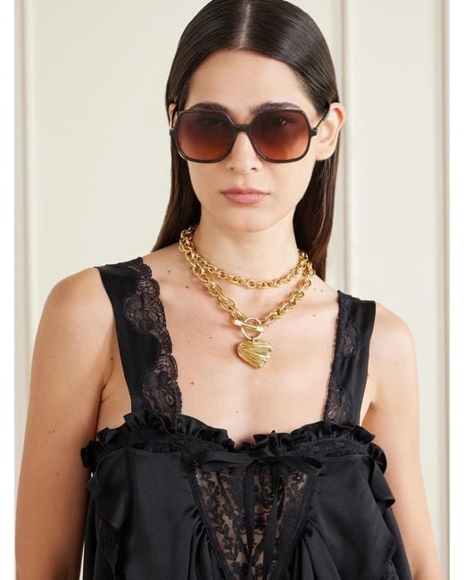 Chloé Natural Acetate Sunglasses