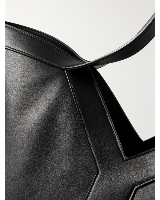 Saint Laurent Black Y Tote Aus Leder